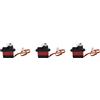 liovitor 3X K130.0009 Metal Gear Servo con Servo Braccio per XK K130 RC Elicottero Aereo Drone Ricambi Accessori