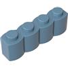 XYEIUGO GDS-1079 30137 Mattone palizzata 1x4, Blu sabbia, 50 pezzi