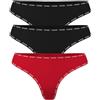 Guess Basic Thong - Tri-Pack Perizoma Donna in Cotone