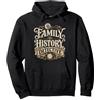 Genealogist Apparel & Gifts Outlet Ricerca sugli antenati della genealogia del Detective di Storia familiare Felpa con Cappuccio