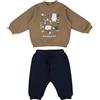 Prénatal Prénatal Bimbo 0-24 Completo Tuta con Pantalone Lungo e Felpa in Morbido Cotone FW25_2
