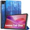 TiMOVO Cover Rigida per Lenovo Tab One 8,7 Pollici 2025, Cielo Stellato Blu | Adatto per TB305FU, Auto Sveglia/Sonno, Sottile e Leggero, Guscio Posteriore Rigido