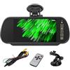UFITIDU Telecamera Backup AHD Da 7 Pollici Per Auto Monitor Per Specchietto Retrovisore Con Kit Telecamera Retromarcia 1080P Per Auto Furgone Pick-up Camper Retrocamera Auto(Only AHD Monitor-RCA)