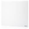 darkFlash Tappetino per mouse in vetro, 45 × 38,9 cm, superficie temperata | Tracciamento di precisione, base in gomma antiscivolo, finitura incisa resistente, ideale per giochi e lavoro (bianco)