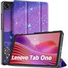 TiMOVO Cover Rigida per Lenovo Tab One 8,7 Pollici 2025 | Farfalla & Cielo Stellato, Adatto per TB305FU, Auto Sveglia/Sonno, Sottile e Leggero, Guscio Posteriore Rigido