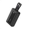 Anker Powerbank Anker da 20000mAh, Caricatore Rapido Portatile da 30W Max | Cavo Lightning Integrato e Certificato MFi, 1 USB C, 1 USB A, Batteria Portatile per iPhone 16/15, MacBook, Galaxy, Ecc.