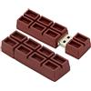 OneSquareCore 4GB Cioccolato Forma USB Flash Drive USB Drive USB Stick USB Flash Disk USB Disco Pen Drive U Disco PenDrive Memory Stick Storage esterno Memoria flash USB Storage USB 2.0 Stick (Cioccolato)