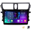 ZARAPLUS Android 13 Autoradio 2 DIN Schermo Touch per Suzuki Celerio 2015~2018 Stereo Auto Bluetooth 9 Pollici Supporto 4G/WiFi/Radio FM RDS/DSP/Carplay/Android Auto/Comandi al Volante,NF1