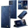 owlhold Custodia Motorola Edge60 Fusion/Edge 60 Portafoglio Flip [Antiurtoo][Cavalletto][Carta Fessura] Cover Pelle per Motorola Edge60 Fusion/Edge 60 - Blue