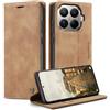 owlhold Cover Xiaomi 17T Pro Custodia Xiaomi 17T Pro Portafoglio Flip [Antiurtoo] [Cavalletto] [Carta Fessura] Cover Pelle per Xiaomi 17T Pro - Marrone