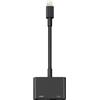 Microwoo Adattatore da Lightning a HDMI per iPhone, [certificato Apple MFi], Dongle AV digitale, cavo di sincronizzazione 1080P con porta di ricarica Lightning per iPhone, iPad a TV/proiettore/monitor, non