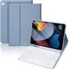 KTOITION Custodia con tastiera per iPad di 9a generazione 2021/8a generazione 2020/7a generazione 2019 da 10,2 pollici