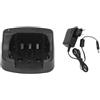 EEZII Caricabatterie da tavolo Walkie Talkie BC 173, compatibile con ICOM | IC M33 IC M34 IC M35 IC M36(EU Plug)