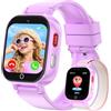 CATGIFF Orologio Smart 4G per Bambini con GPS Tracker per Maschi e Femmine | 4G, Tracker GPS, Chiamate telefoniche, SOS, Impermeabile IP68, Modalità classe, Contapassi