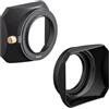 BCMCZCDC Paraluce quadrato rettangolare da 40,5 mm per obiettivi Canon, Nikon, Sony, Leica, Zeiss, Voigtlander, Nikkor, Panasonic, Fujifilm, Olympus e altri filtri filettati da 40,5 mm