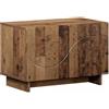 vidaXL Supporto TV 60 x 34.5 x 40 cm Legno antico Legno ingegnerizzato