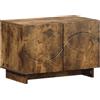 vidaXL Supporto TV 60 x 34.5 x 40 cm Rovere Fumo Legno ingegnerizzato