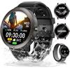EpochTec Smartwatch GPS ad altissima precisione, per uomini e donne, display AMOLED da 1,32, monitoraggio della frequenza cardiaca e della salute, oltre 170 modalità sportive, impermeabile fino a 5
