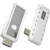Tongtion 2 in 1 Trasmettitore e ricevitore HDMI Wireless USB-C, 1080P 60Hz, 50M | Plug & Play, Dual Band 5GHz/2.4GHz per cellulare, tablet, laptop e TV