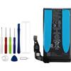 Vvsialeek G07DF - Batteria di ricambio compatibile con Google Pixel 8A GKV4X, G6GPR a con kit di strumenti