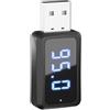 Xingdianfu Trasmettitore Bluetooth 5.3 per auto, trasmettitore ricevitore vivavoce mini USB Power Car Kit stereo wireless audio adattatore radio FM