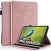 Aswant Custodia Cover per Samsung Tab A 2018 10.5 Pollice SM-T590,Rosa | Custodia Albero in Rilievo,Pelle PU,Portafoglio Flip Cover Stand Funzione,Custodia per Samsung Galaxy Tab A SM-T590/SM-T595