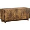 vidaXL Supporto TV 90 x 34.5 x 40 cm Rovere Fumo Legno ingegnerizzato