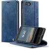 owlhold Cover per iPhone SE 2022/SE 2020/iPhone 8/7 Custodia iPhone SE 2022/SE 2020/iPhone 8/7 Premium Pelle PU Portafoglio Flip Libro [Antiurto] [Blocco RFID] [Cavalletto] [Carta Fessura] - Blu
