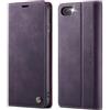 owlhold Cover per iPhone SE 2022/SE 2020/iPhone 8/7 Custodia iPhone SE 2022/SE 2020/iPhone 8/7 Premium Pelle PU Portafoglio Flip Libro [Antiurto] [Blocco RFID] [Cavalletto] [Carta Fessura] - Viola
