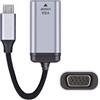 JSER USB-C Type-C host a VGA femmina Monitor RGB HDB-15Pin visualizza cavo adattatore corto 1080P 60hz per telefono portatile