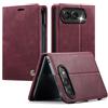Chseheht Cover per iPhone Duo(5.5),Premium PU Leather Custodia Portafoglio,[RFID Blocker][Card Slot][Kickstand] Magnetic Flip Wallet Case,per iPhone Duo 5G-Rosso
