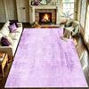 WUTONG Tappeto Viola 200x300cm, Tappeto Salotto Astratto a Pelo Corto | Moderno Effetto Cashmere Morbido, Lavabile, Base Antiscivolo per Camera da Letto, Soggiorno, Ufficio (Viola Grigio)