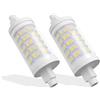 BVCL Lampada LED R7s 78mm 10W 1000lm Sostituzione non dimmerabile for asta alogena da 100W AC230V Nessuno sfarfallio Angolo del fascio di 360°(Natural white 4000K,2pcs)