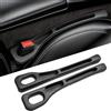 BlynthaToy 2 Pezzi Riempitivo Universale per Spazio tra Sedili Auto, Riempitori per Sedili Auto, 40,9 x 6,5x3,3 cm, Riempitori per Sedili per la Maggior Parte delle Auto, Camion SUV Auto (Nero)