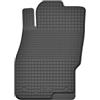 edecor Tappetino in gomma per auto, tappetino conducente, tappetino in gomma per Fiat Grande Punto dal 2005 al 2012, lato conducente UX