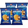 Generico 4X San Carlo Highlander BBQ Patatine Gusto Barbecue Senza Glutine (Gluten Free) 70g