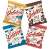 CAIYA Sperlari Galatine Mix Caramelle al gusto Biscotto, Classico Latte, con Pezzi di Cioccolato e alla Dolce Fragola 115gr [4 Confezioni]