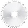 Honseadek Corona MTB 40T stretta denti larghi per trasmissione a 12 | Materiale in lega di alluminio 7075, costruzione leggera, durata lavorata a CNC, capacità 42T, finitura nera (bianco 42T)
