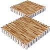 GORILLA SPORTS® Tappeto Fitness Puzzle EVA con Bordi, 6/8/16/18 Pezzi