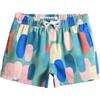 maamgic Costume da Bagno Pantaloncini da Bagno Estivi per Ragazzini Bambini Foderate in Rete Asciugatura Rapida Multi Colori