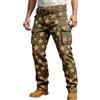 Générique Pantaloni Cargo da uomo, stile western vintage, motivo stellato mimetico, tessuto elasticizzato, vestibilità ampia e ampia, per escursionismo, outdoor, sport, casual