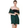 BEAUTELICATE Stola Donna Cerimonia Elegante Raso Coprispalle Scialle con Trama Cerimonia Oro Argento per Matrimonio Festa Abito da Sera Regalo