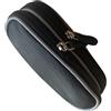 Love EMVY Custodia doppia per occhiali, unisex, in morbida pelle