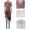 FAZA Costume da Sally da donna, per Halloween, Natale e cosplay