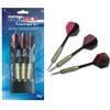 Garlando Set Centaurus - 3 Freccette 18 g con Punta in Ferro e Corpo in Ottone con Astuccio