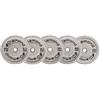 DIAMOND FITNESS Diamond Disco Bumper Grind Hi-Temp 15 kg - Disco Olimpico Foro 50 mm