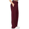 ROSS CAMP Pantaloni Tuta Donna Cotone - Pantaloni Sportivi Gamba Larga | Pantaloni da tuta con vita elastica e coulisse, ideali per yoga, fitness e tempo libero