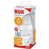 NUK Biberon collo largo First Chotie+ 150 ml silicone T1 M - Biberon