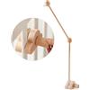TOPLIVING HBM, supporto mobile per culla, in legno, con braccio e gancio per culla, decorazione per la cameretta dei bambini
