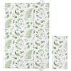 Viculii Fasciatoio Botanical Deluxe unisex, comodo, anti-rotolo, bordi rialzati o pieghevole, impermeabile, lavabile e imbottito, comodo, elegante e pratico (pieghevole)